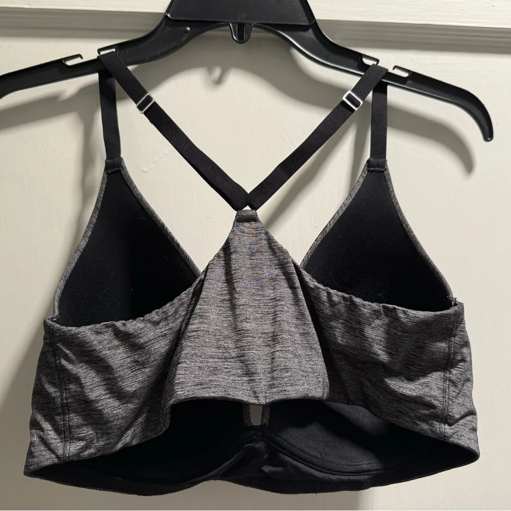 Adore Me Charcoal Sports Bra - Picture 2 of 2